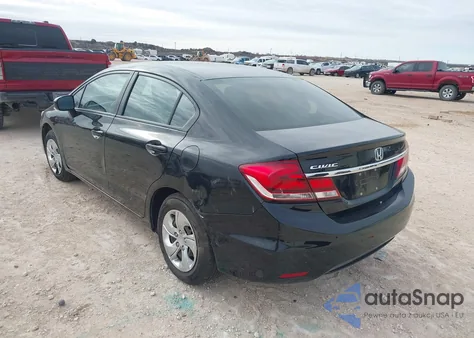 2014 Honda Civic Lx from USA, damaged, VIN 19XFB2F55EE214533